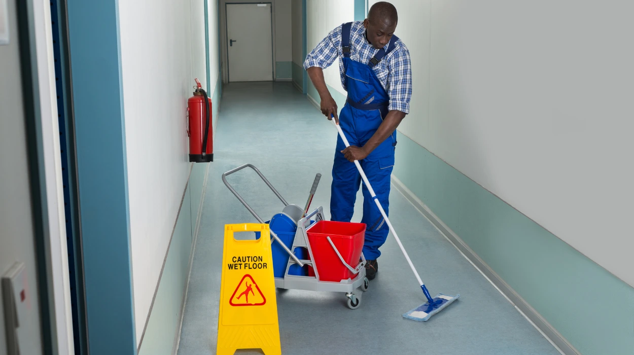 The Importance of Regular Dusting, Floor Care, and Bin Cleaning in Westhoughton