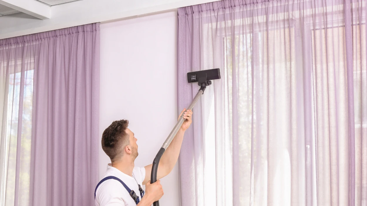 Can curtain cleaning really remove years of dust in Manchester flats