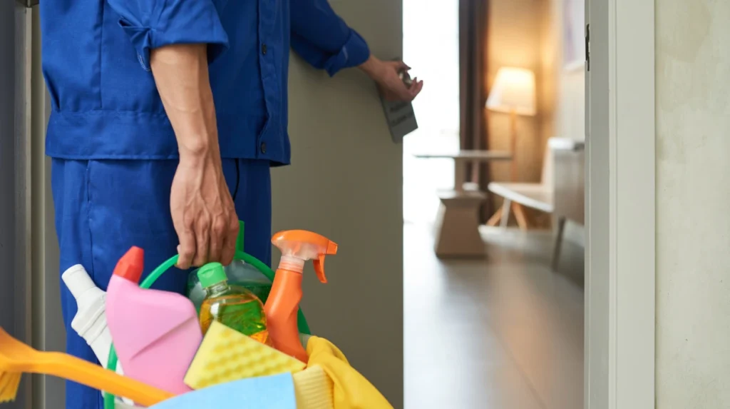 Why do residents delay hiring home cleaners in Manchester