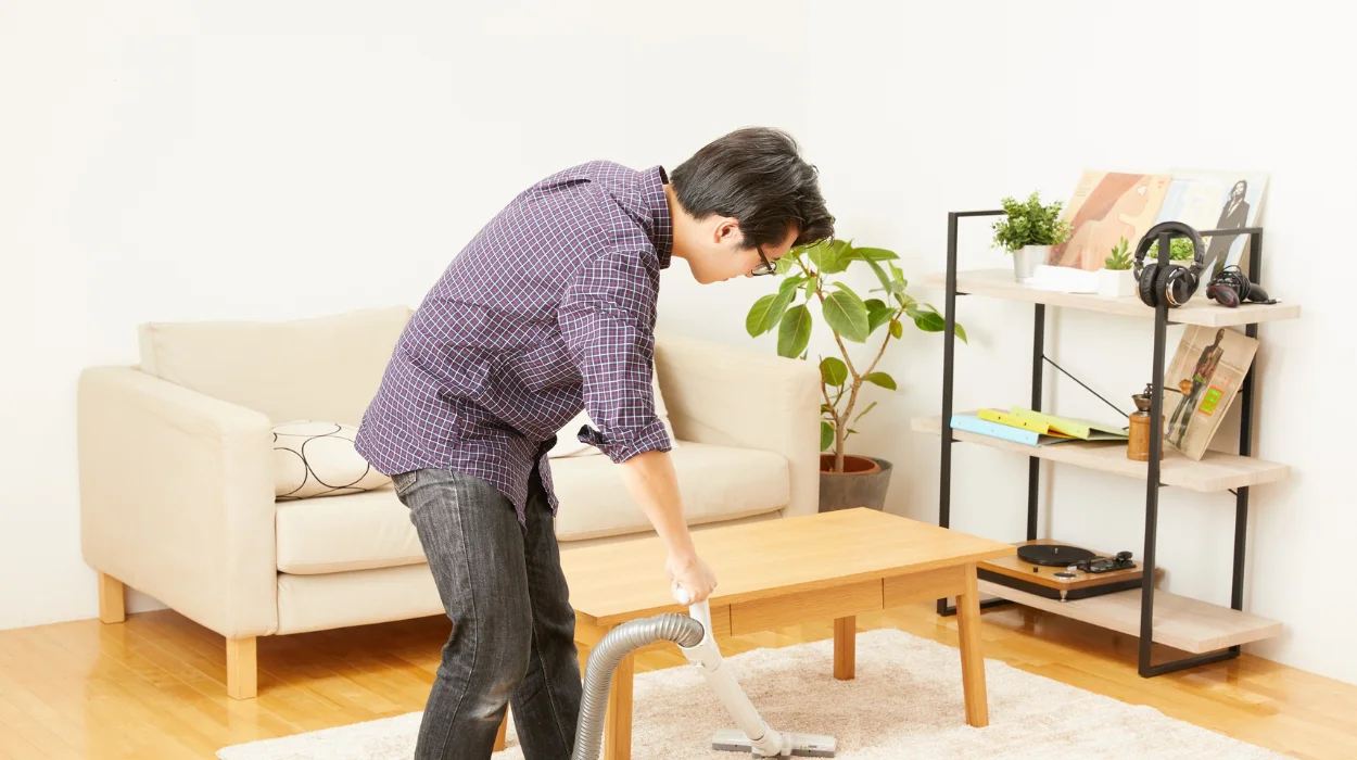 Furniture Ghost Marks on Carpets Lingering After Move-Out Scrubs