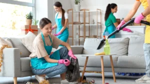 How party clean-up affects next-day routines in Altrincham