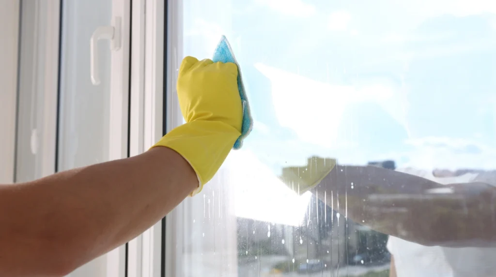 Rain Washing Away Window Cleaning Efforts Weather-Resistant Window Solutions in Bury