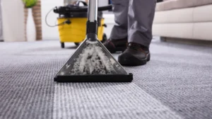 Faded Traffic Areas in High-Use Rooms Bee Cleaning Services Carpet Colour Restoration for Cheadle