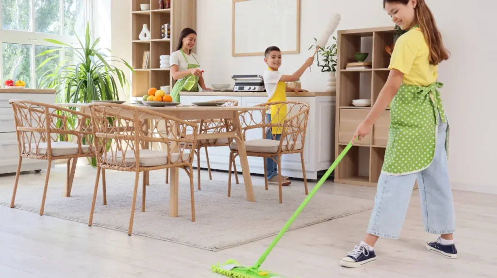 Half-Assed Cleans in Busy Family Homes: Thorough Residential Services for Bury Families