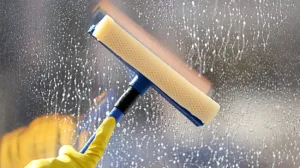 Shop Front Fingerprints Repelling Customers Bee Cleaning Services Commercial Glass Perfection