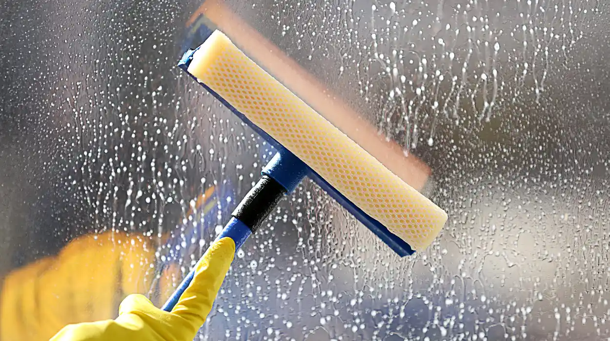 Shop Front Fingerprints Repelling Customers Bee Cleaning Services Commercial Glass Perfection