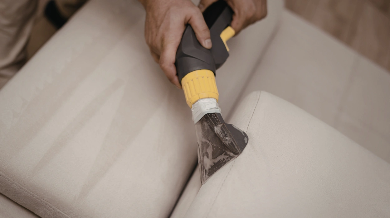 Sticky Residue Left on Sofas After Cleans Residue-Free Upholstery Refresh in Bury