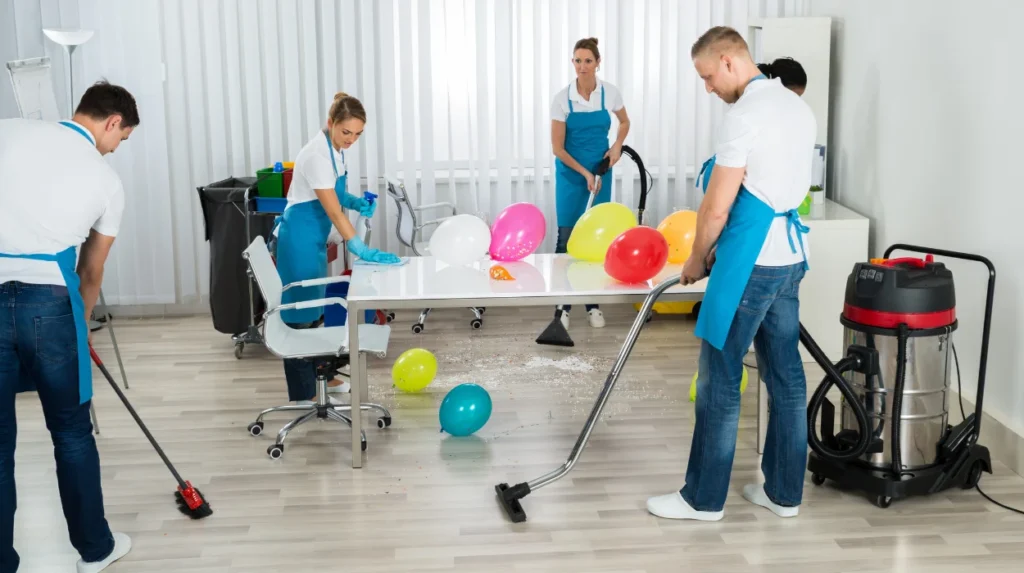 How After Party Cleaning Services in Farnworth Save Time