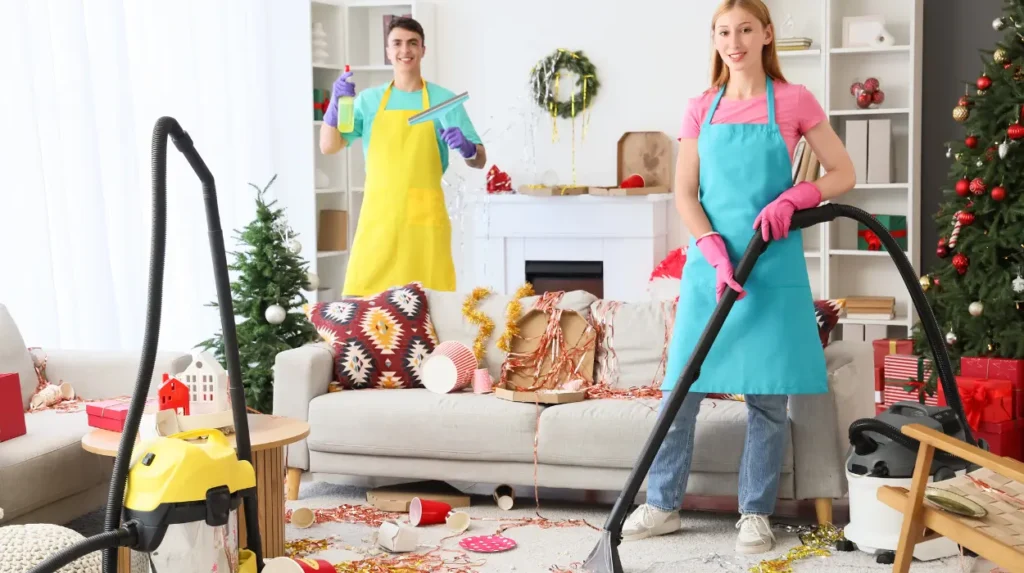 Before & After: Party Cleaning Results in Oldham